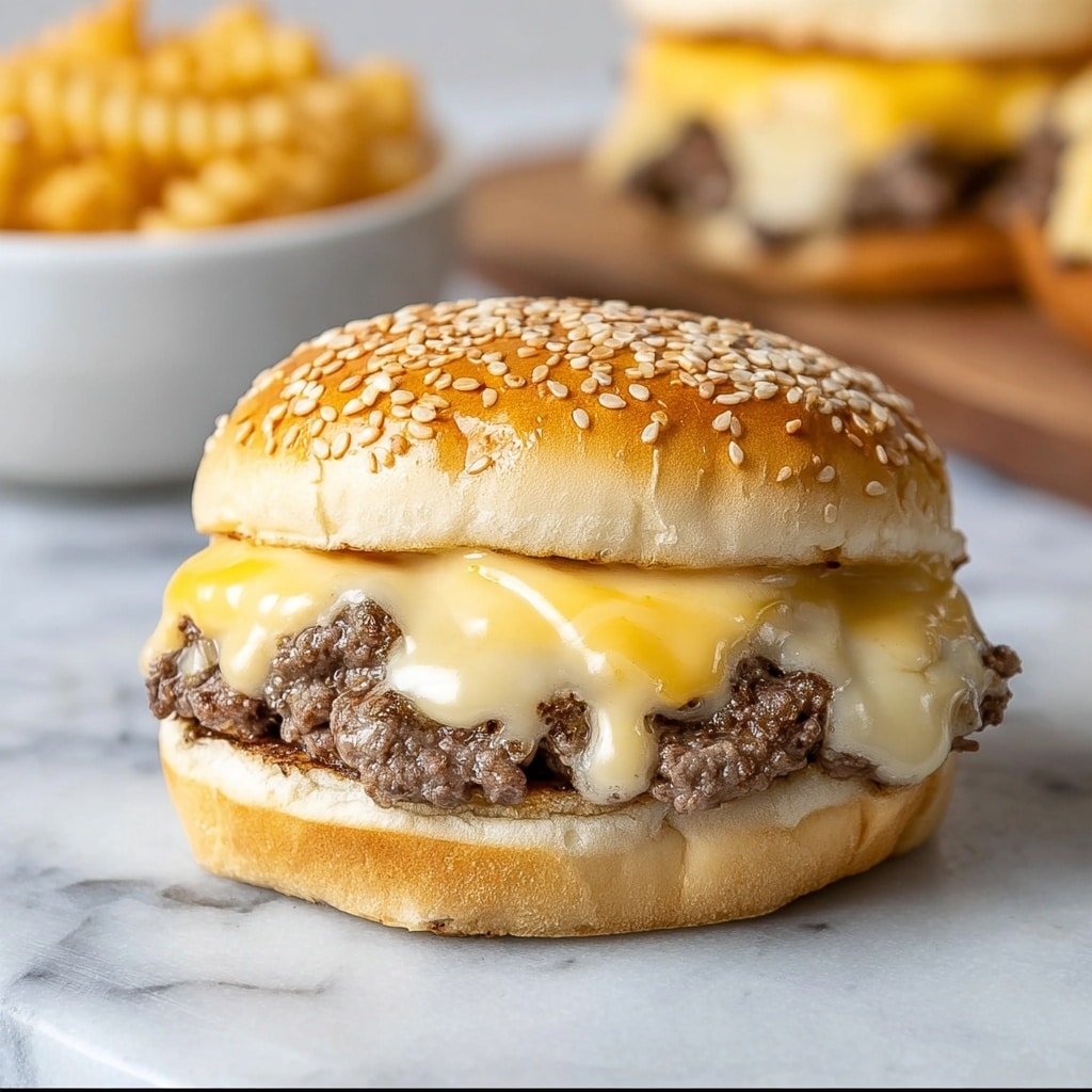 Instant Pot Beef and Cheddar Sandwiches with Spicy Cheese Sauce Recipe - Recipe Image