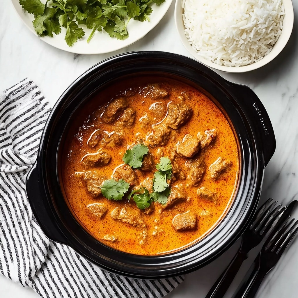 Creamy Crockpot Butter Chicken Recipe - Recipe Image