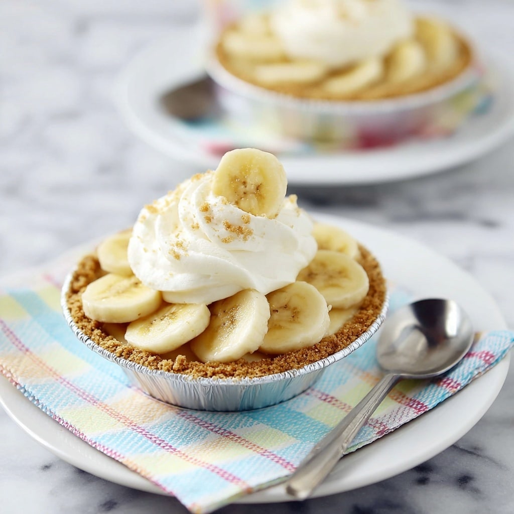 Mini Banana Cream Pies Recipe - Recipe Image