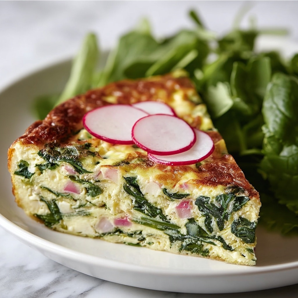 Spring Vegetable and Herb Frittata Recipe - Recipe Image