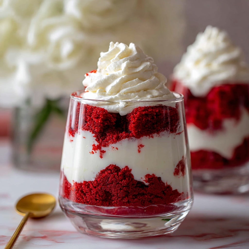 Red Velvet Cheesecake Trifle Recipe - Recipe Image