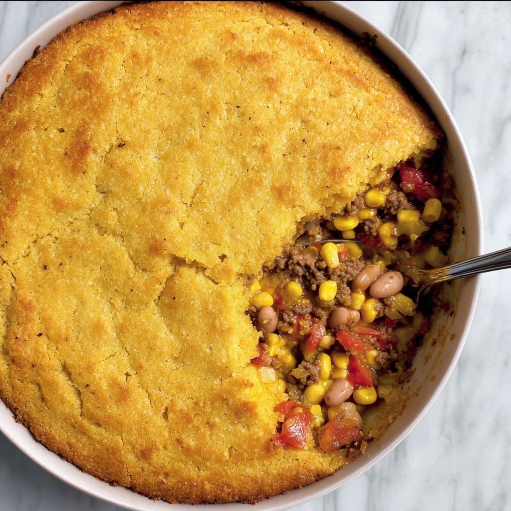 Cowboy Cornbread Casserole Recipe - Recipe Image