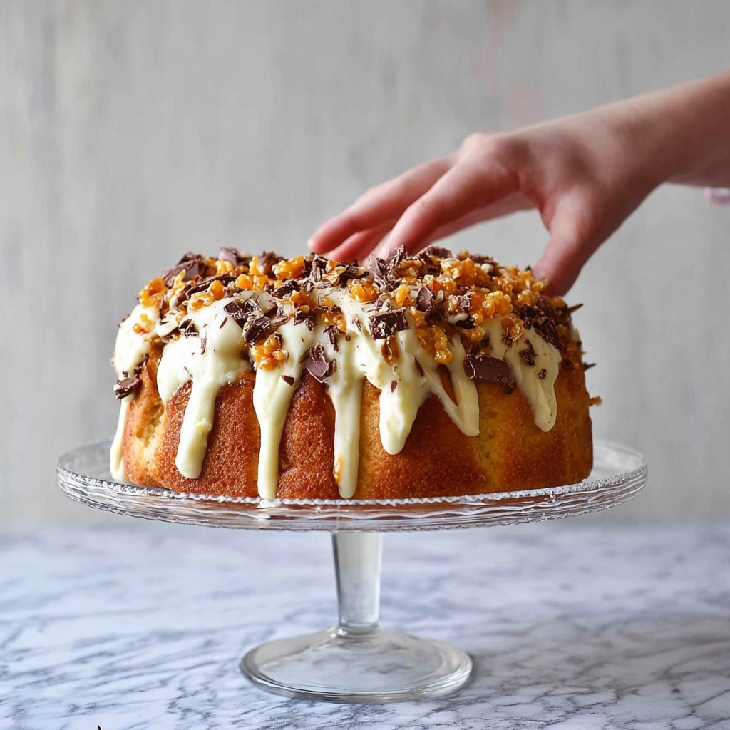 Easy Butterfinger Bundt Cake Recipe - Recipe Image