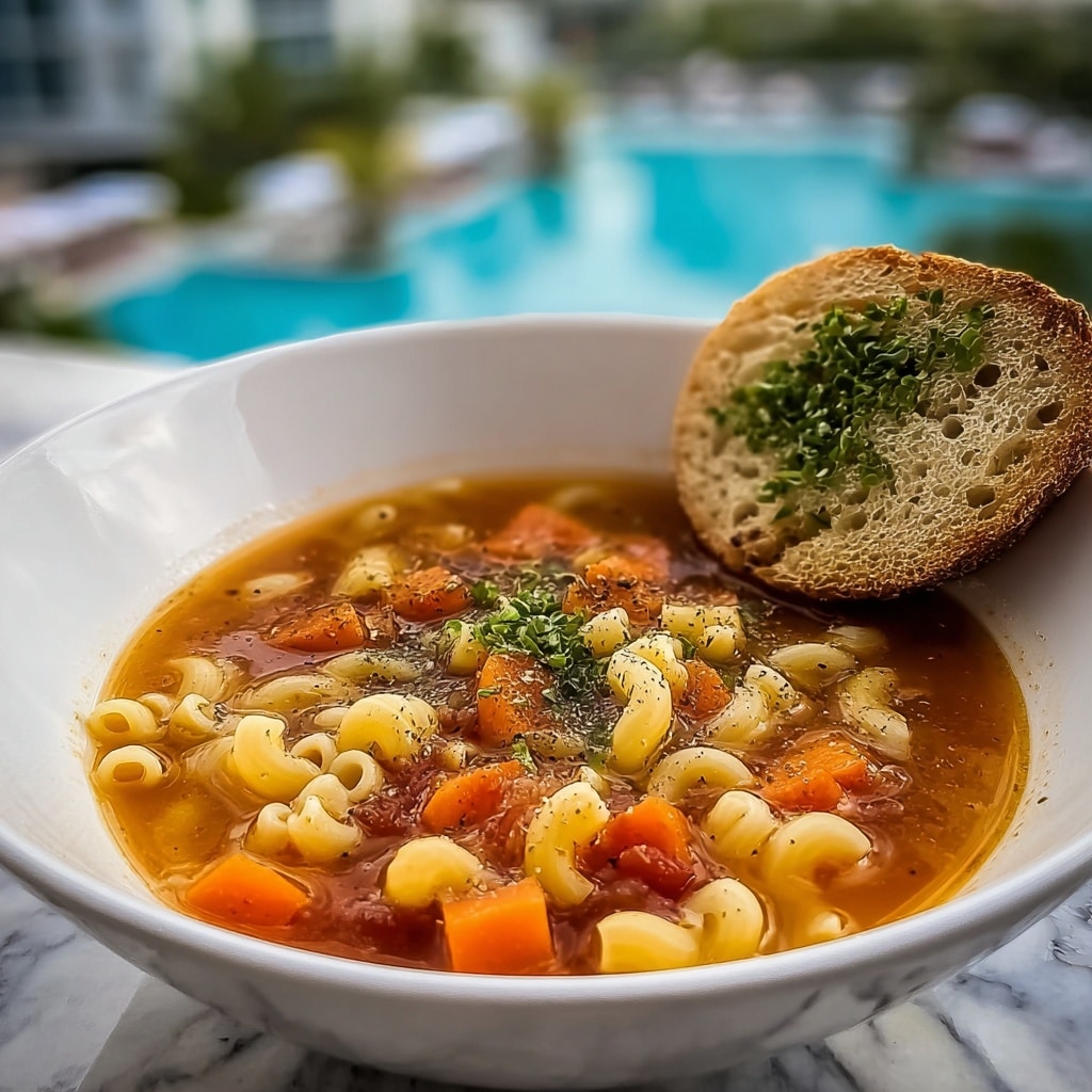 Vegan Italian Penicillin Soup - Recipe Image