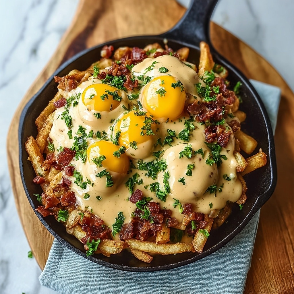 Decadent Breakfast Poutine with Dreamy Hollandaise - Recipe Image