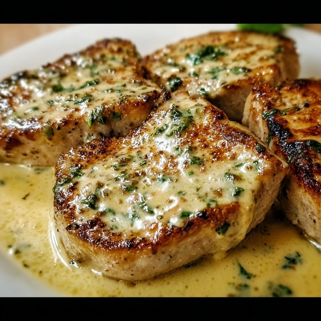 Creamy Garlic Pork Chops in 30 Minutes for a Cozy Dinner Recipe - Recipe Image