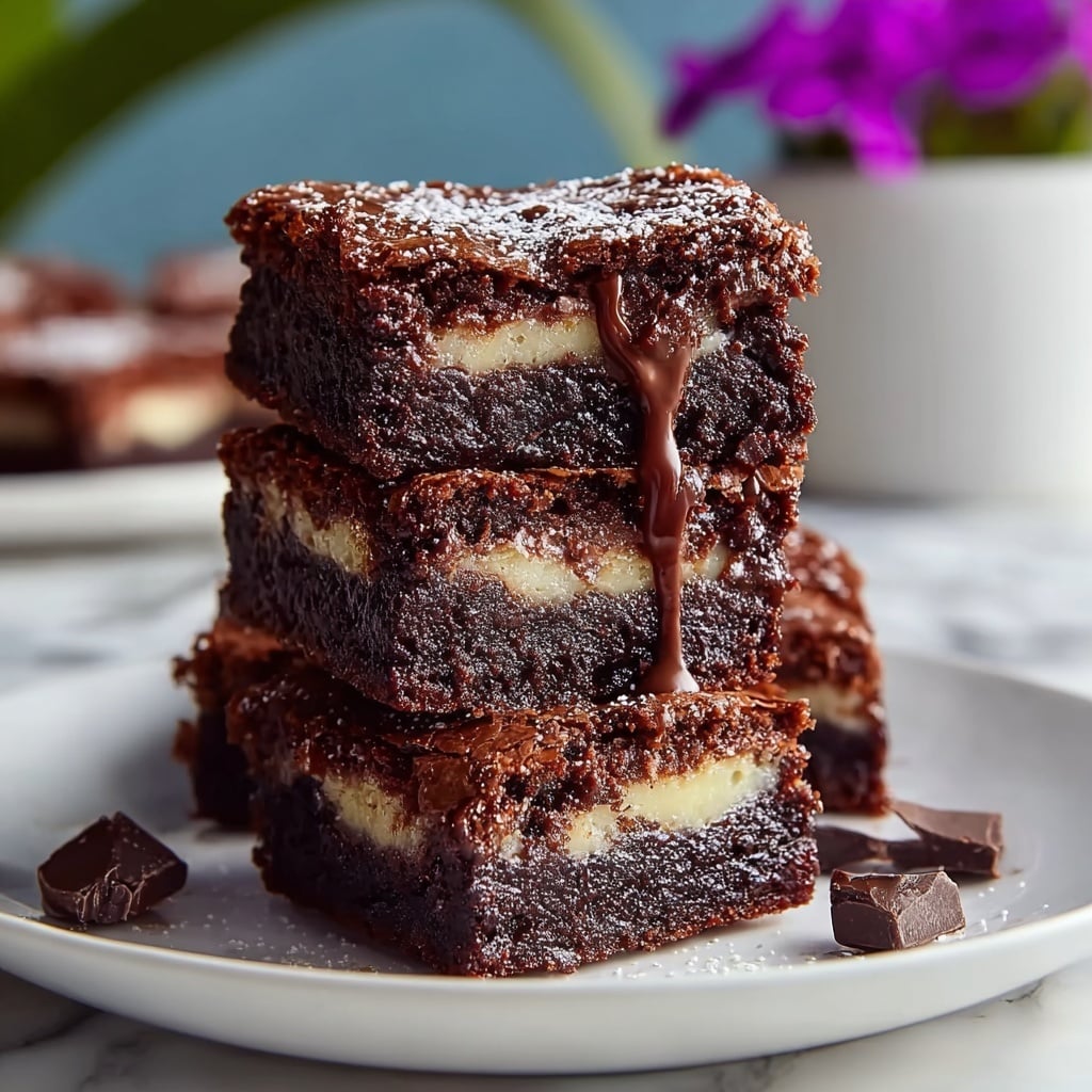 Homemade Keto Cottage Cheese Brownies Recipe - Recipe Image
