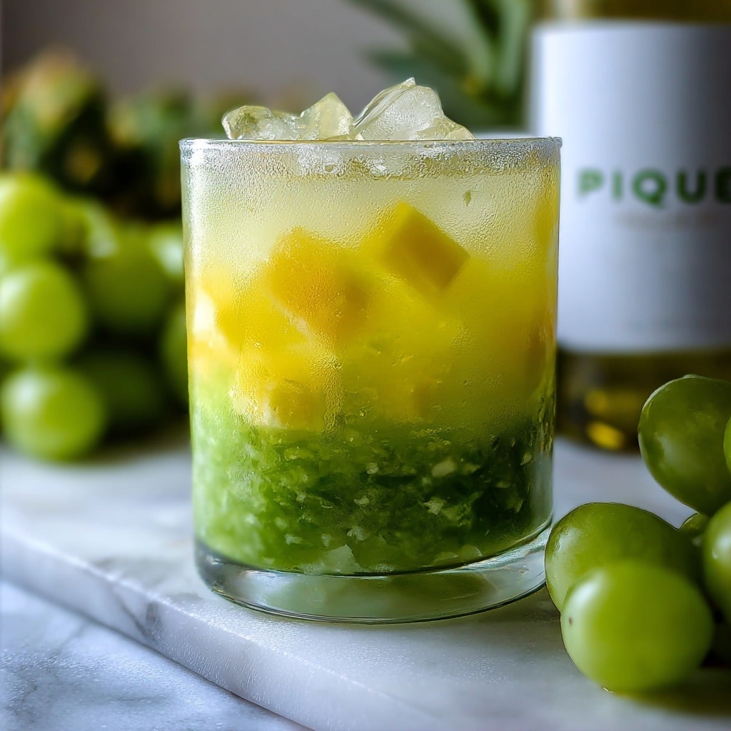 Pineapple Matcha Drink Recipe - Recipe Image
