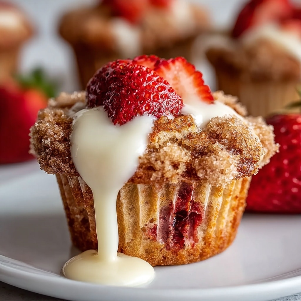 Strawberry Cream Cheese Muffins Recipe - Recipe Image