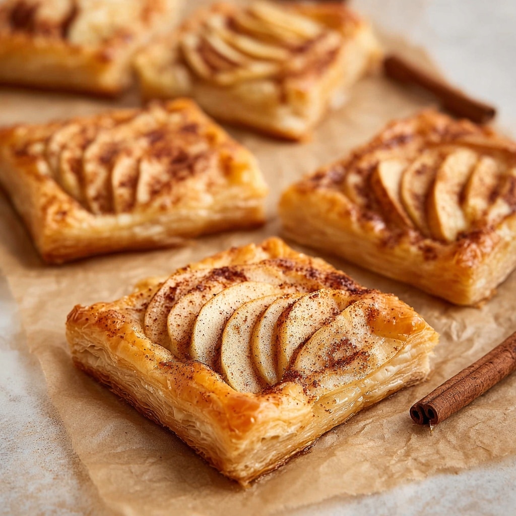 Puff Pastry Apple Tart Recipe - Recipe Image