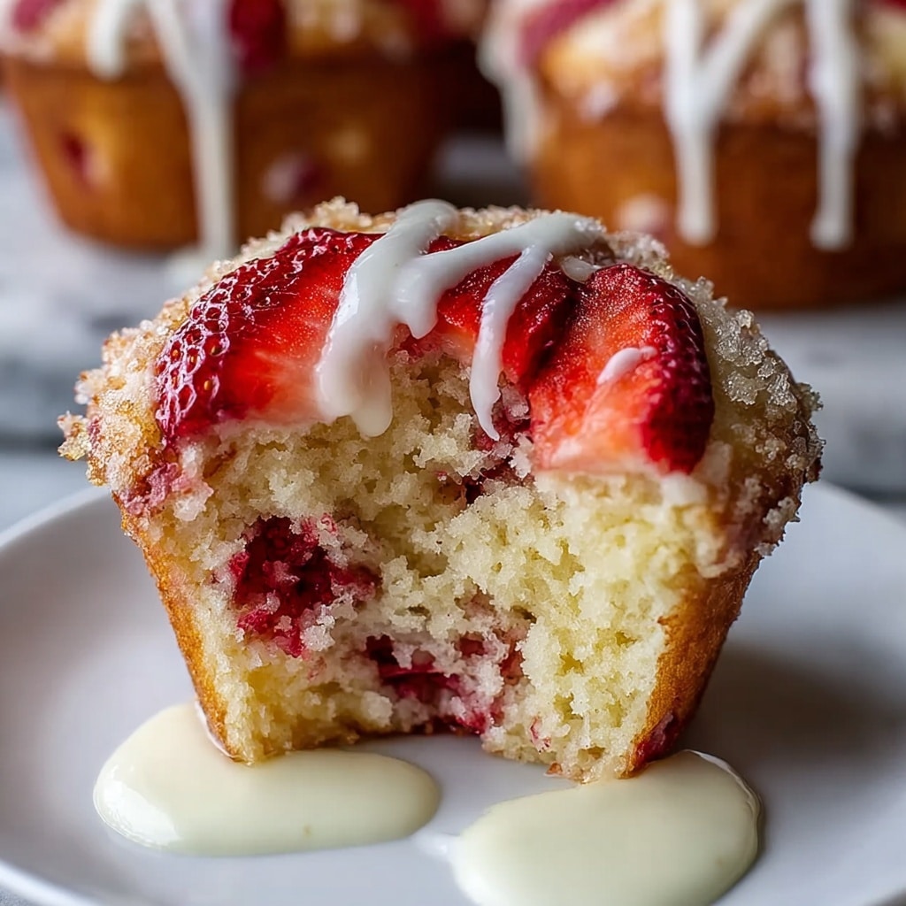 Strawberry Cream Cheese Muffins Recipe - Recipe Image