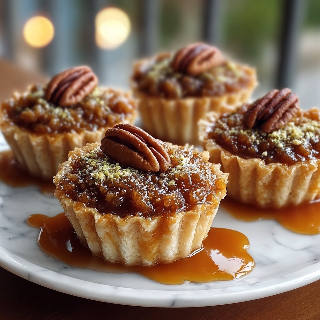 Sweet & Crunchy Pecan Caramel Baklava Cups Recipe - Recipe Image