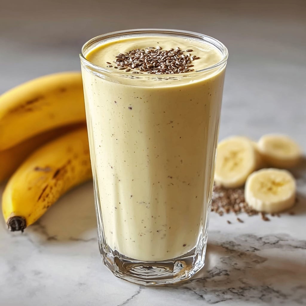 Banana Chamomile Tea Smoothie for a Soothing Boost Recipe - Recipe Image