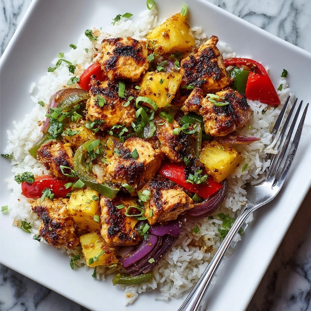 Hawaiian Chicken Sheet Pan Recipe - Recipe Image