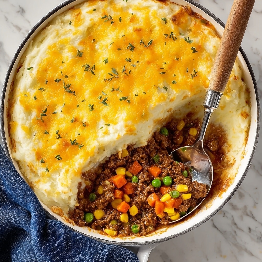 Classic Shepherd’s Pie with Beef and Mashed Potatoes Recipe