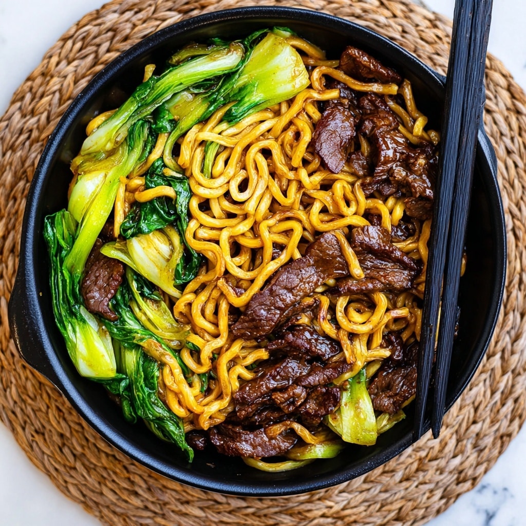 Black Pepper Beef Noodles Recipe - Recipe Image