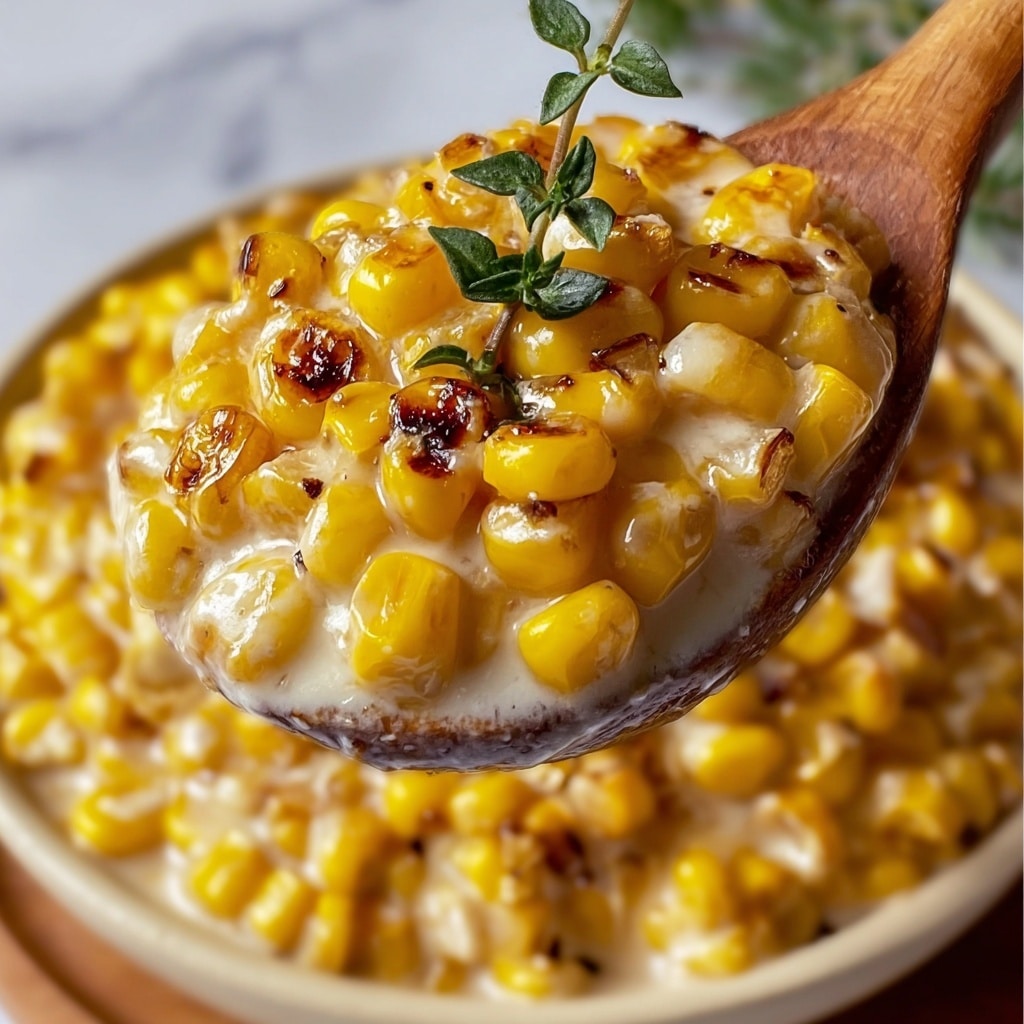 Creamy Honey Butter Skillet Corn Recipe