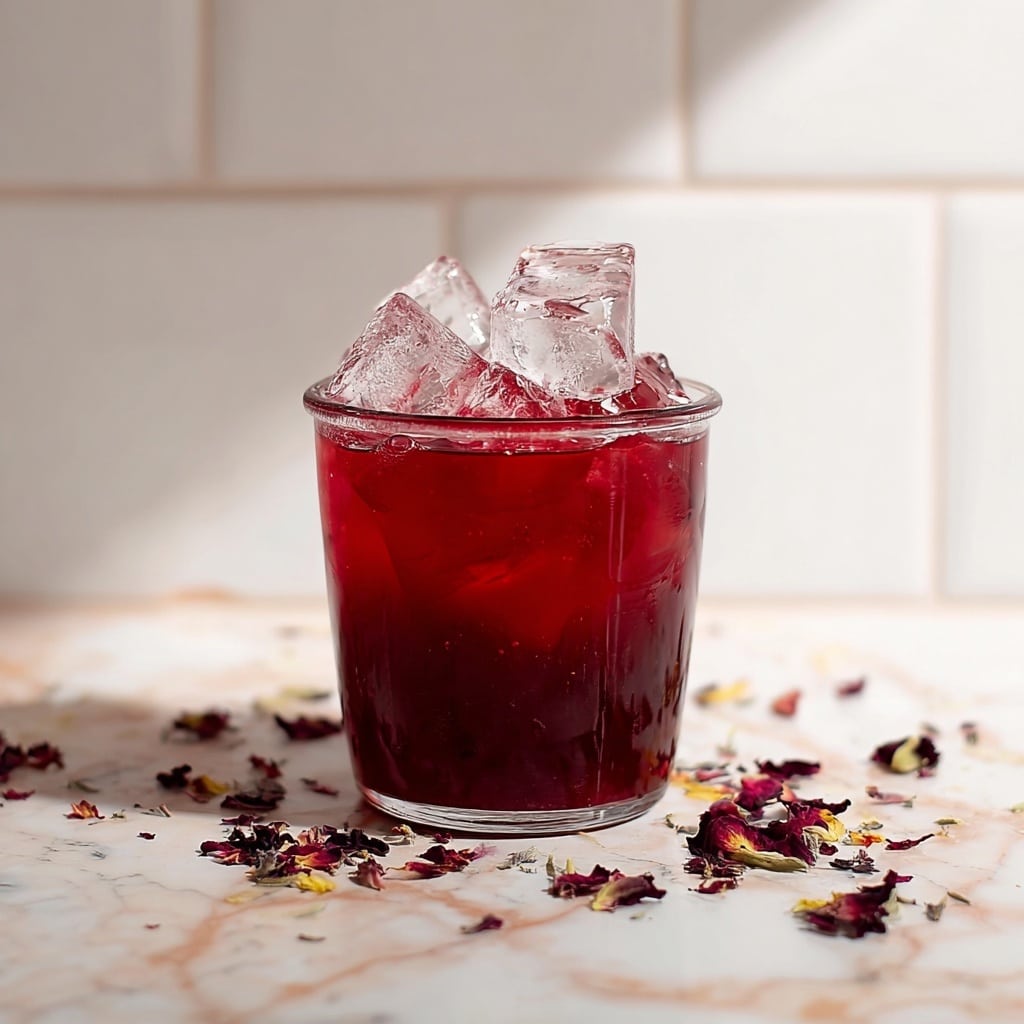 Cherry Hibiscus Refresher Recipe - Recipe Image