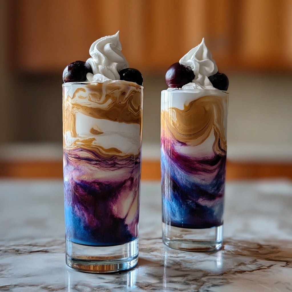 Blueberry Muffin Dirty Soda Recipe - Recipe Image