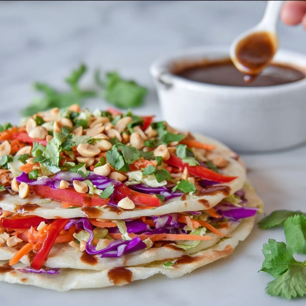 Chicken Pad Thai Tacos Recipe - Recipe Image