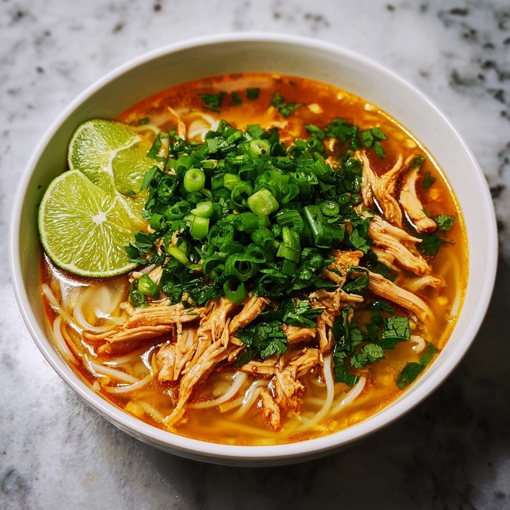 Asian Chicken Noodle Soup Recipe - Recipe Image