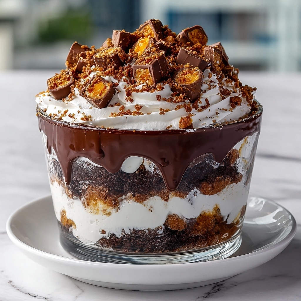 Chocolate Toffee Trifle Recipe - Recipe Image