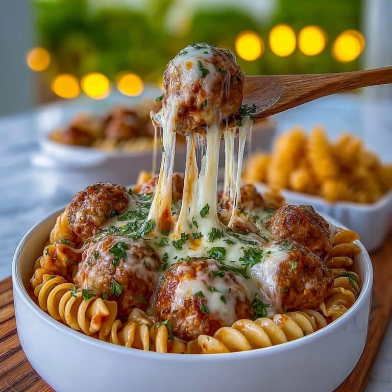 Dump and Bake Meatball Casserole Recipe