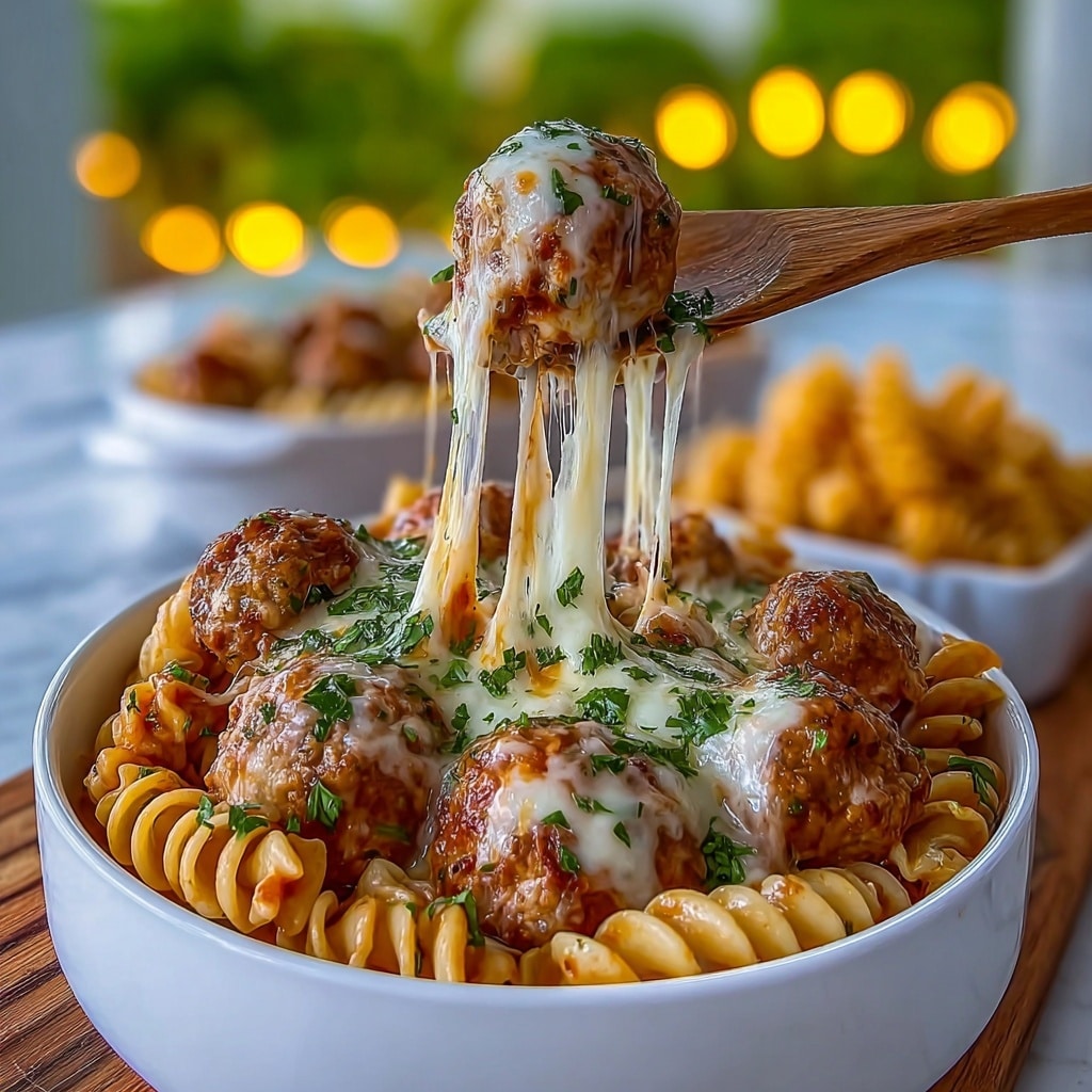 Dump and Bake Meatball Casserole Recipe