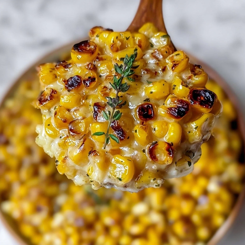Creamy Honey Butter Skillet Corn Recipe - Recipe Image