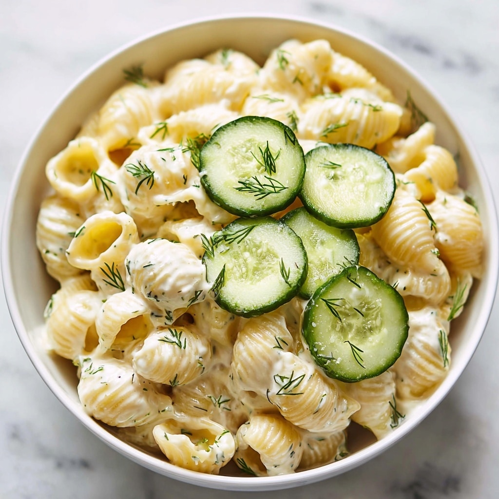 Dill Pickle Pasta Salad Recipe - Recipe Image