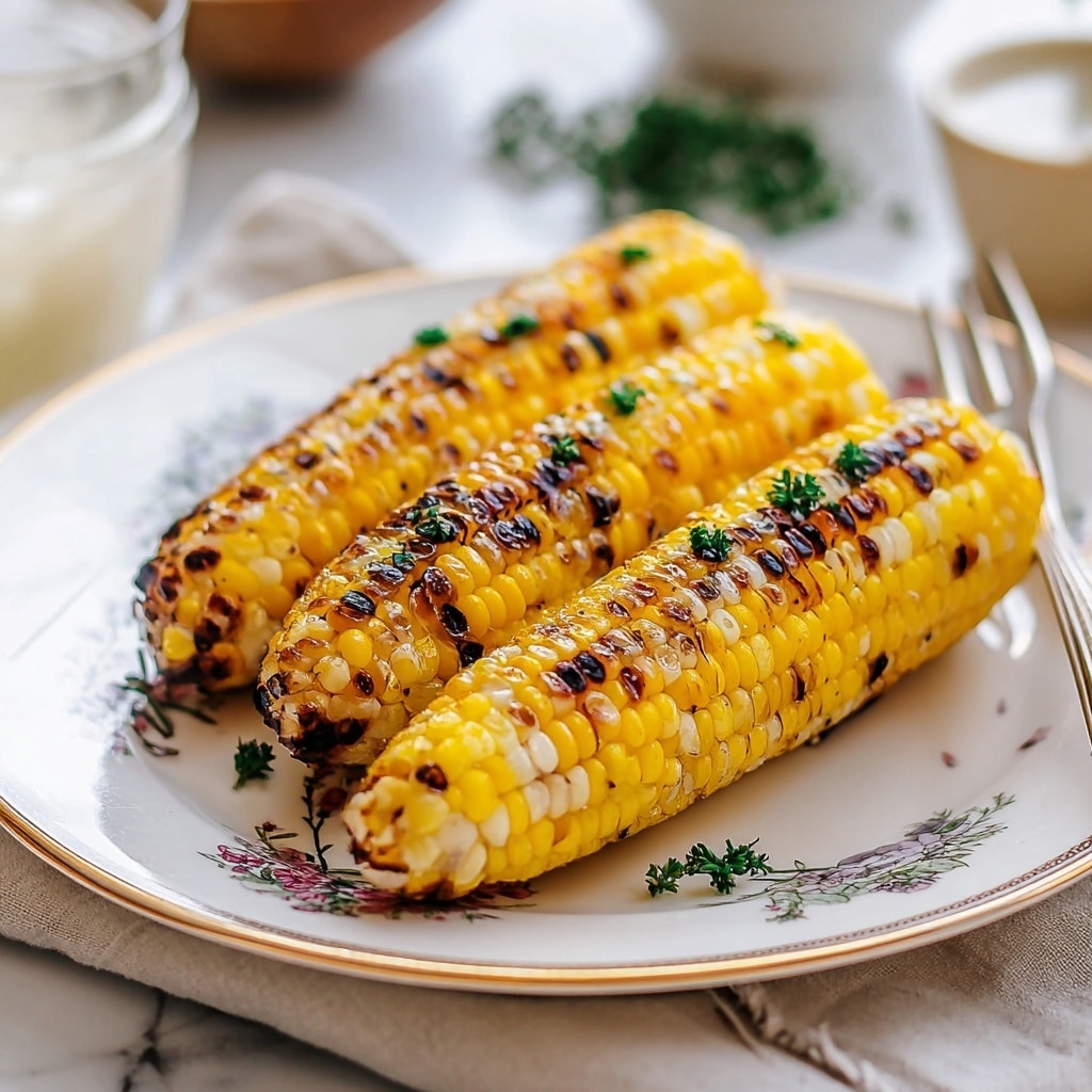 Garlic Herb Corn on the Cob Recipe - Recipe Image