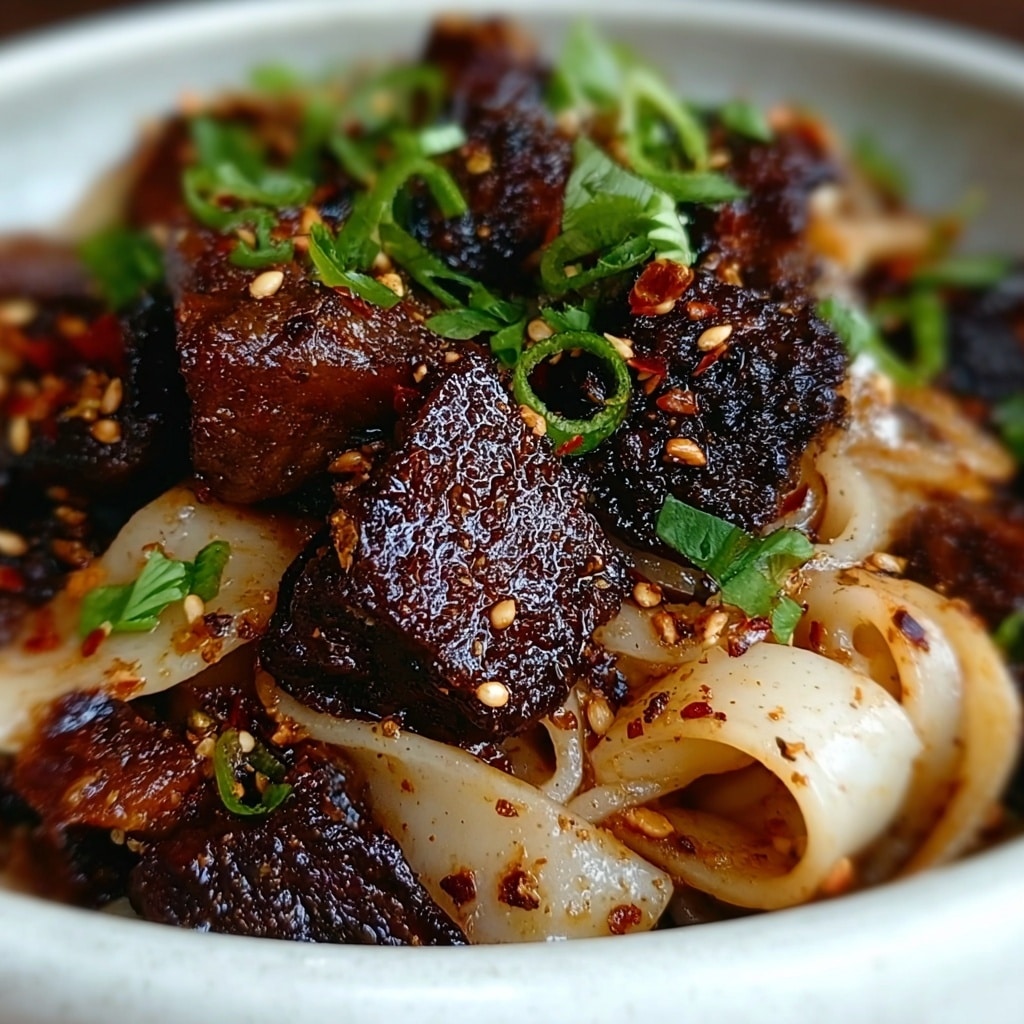 Cumin Lamb Noodles Recipe - Recipe Image