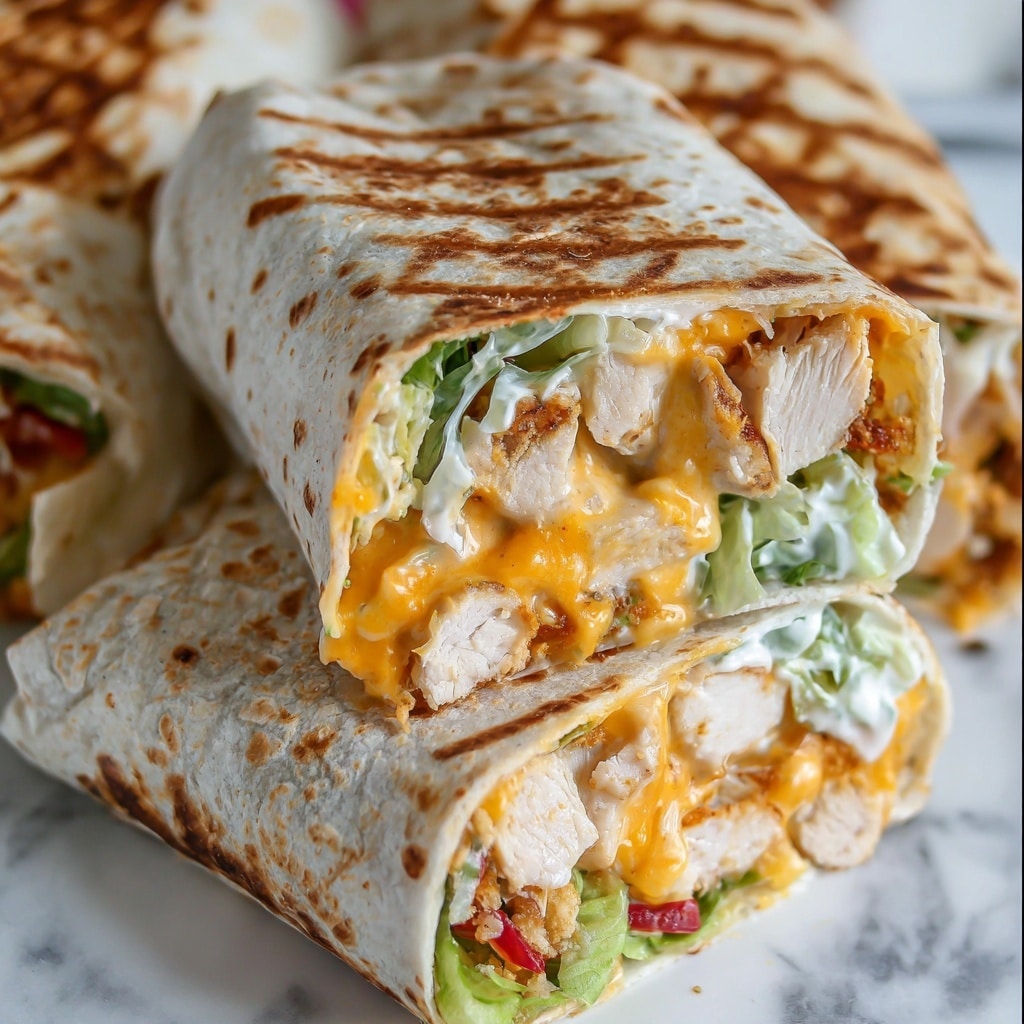 Chipotle Ranch Grilled Chicken Burrito Recipe - Recipe Image