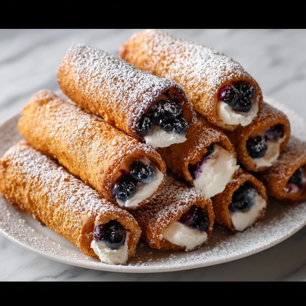 Blueberry French Toast Roll-Ups Recipe - Recipe Image