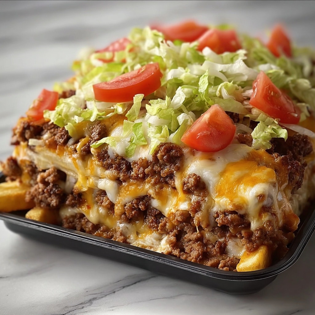 Big Mac Casserole Recipe - Recipe Image