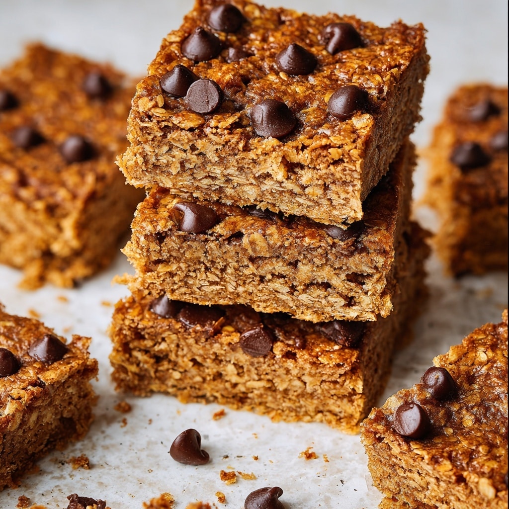 Pumpkin Oatmeal Bars Recipe - Recipe Image