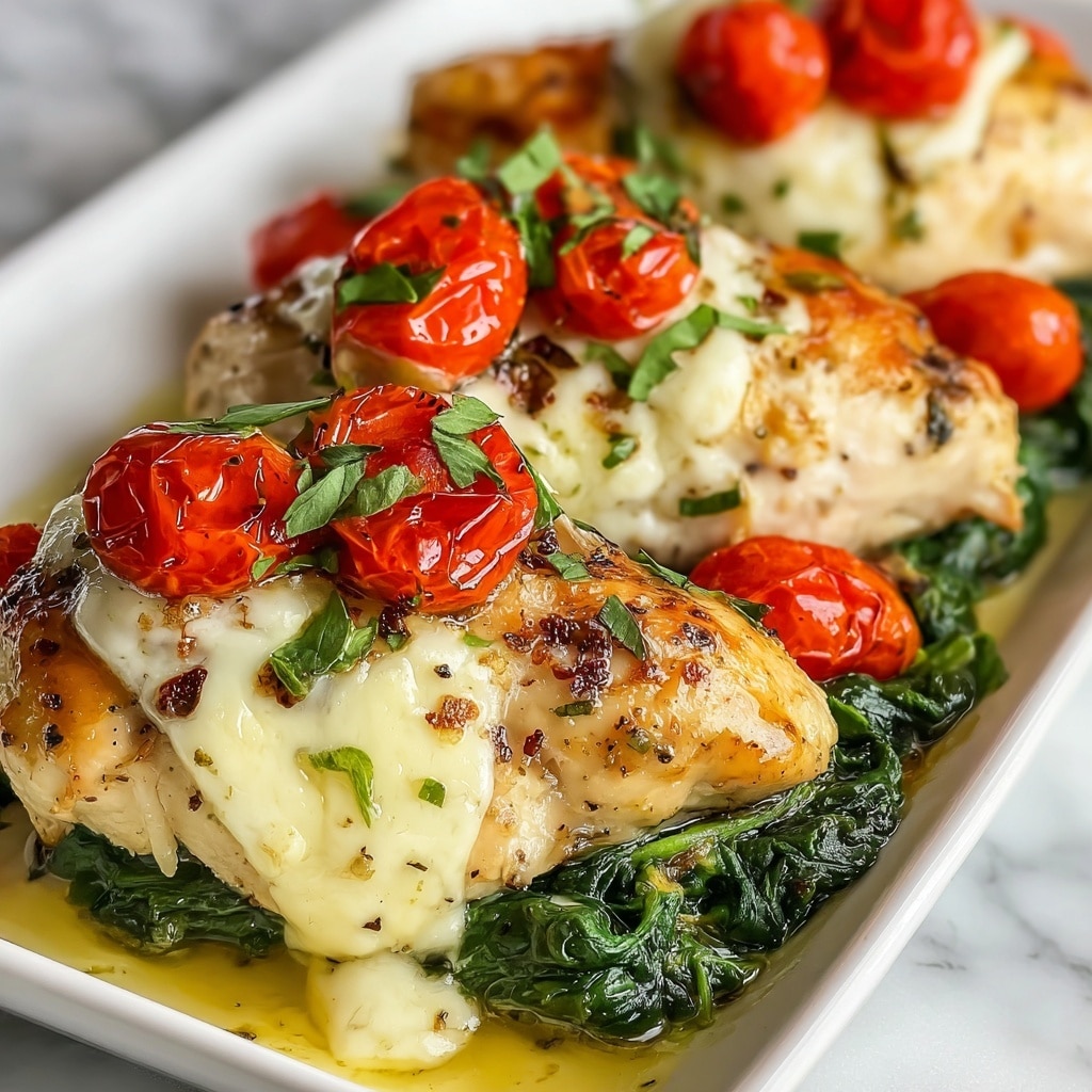Low Carb Chicken with Spinach and Goat Cheese Recipe - Recipe Image