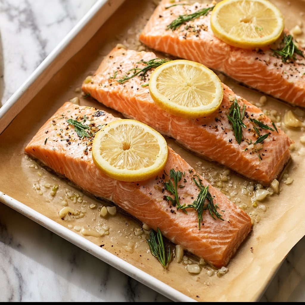Salmon with Lemon and Dill Recipe - Recipe Image