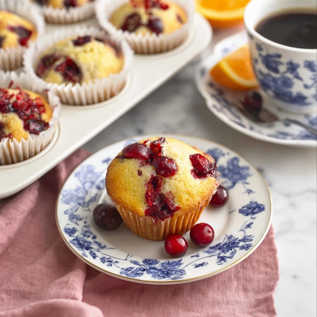 Cranberry Orange Muffins Recipe - Recipe Image