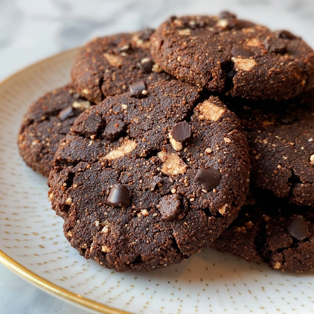 Almond Flour Chocolate Cookies Recipe - Recipe Image
