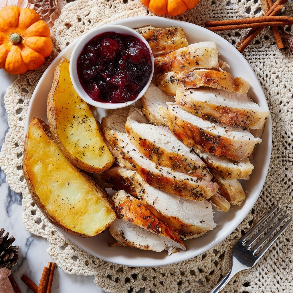 Maple Glazed Turkey Breast Recipe - Recipe Image