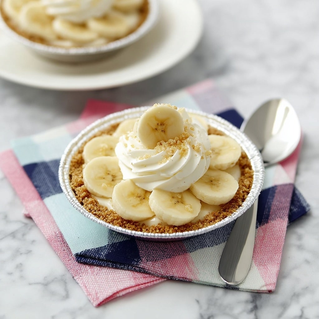 Mini Banana Cream Pies Recipe - Recipe Image