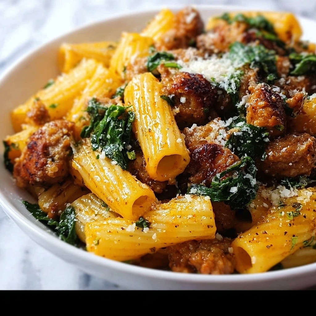 Spicy Tuscan Chicken Pasta Recipe - Recipe Image