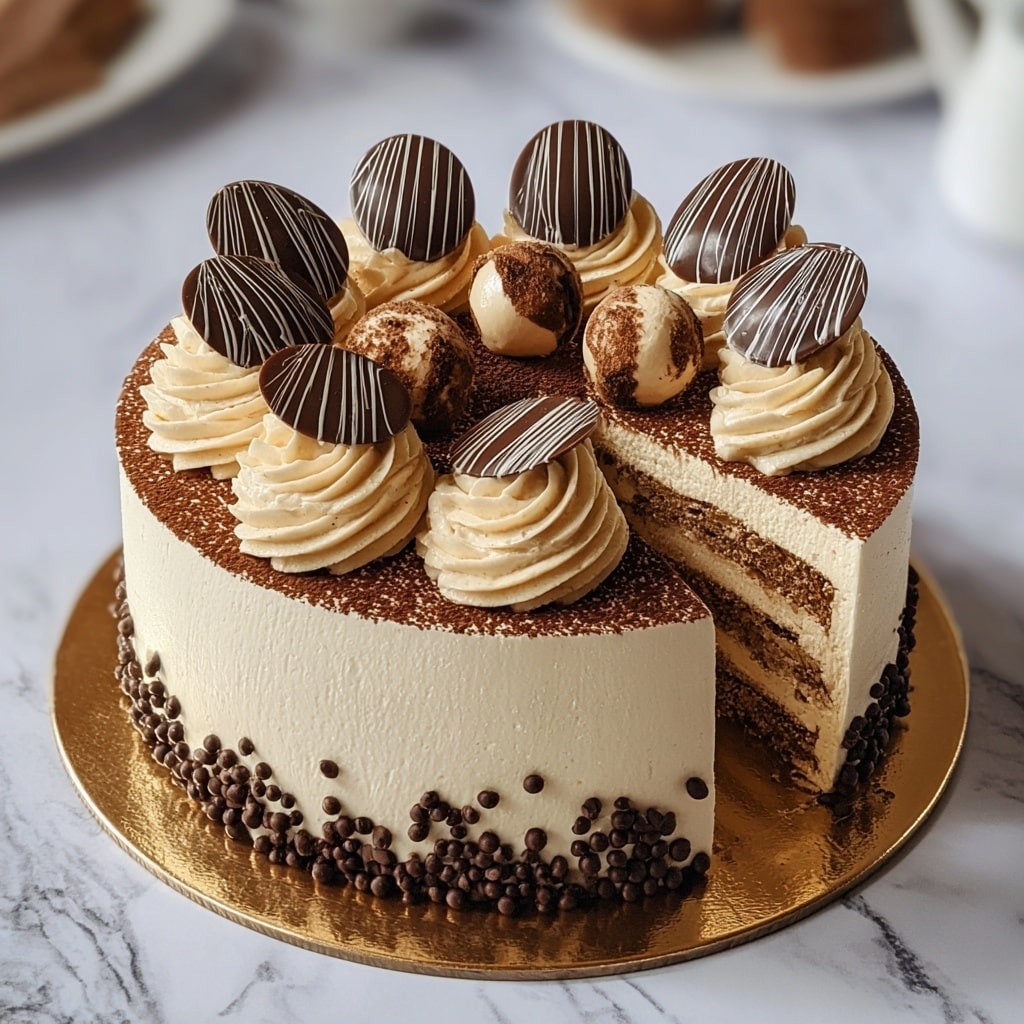 Coffee Tiramisu Cake Recipe - Recipe Image
