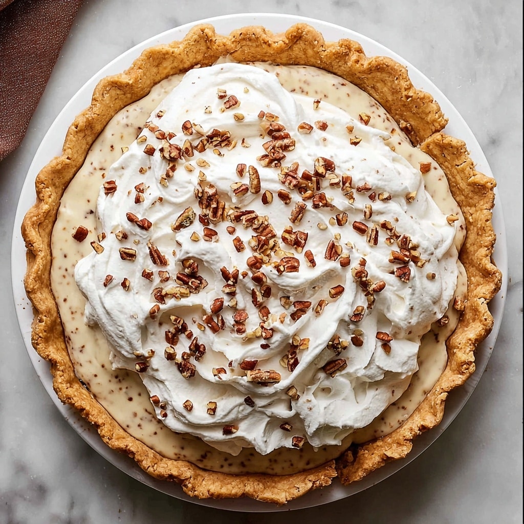 Pecan Cream Pie Recipe - Recipe Image