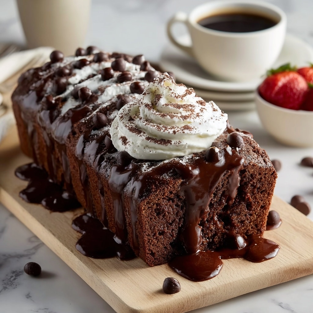 Fudge Brownie Bread Recipe - Recipe Image