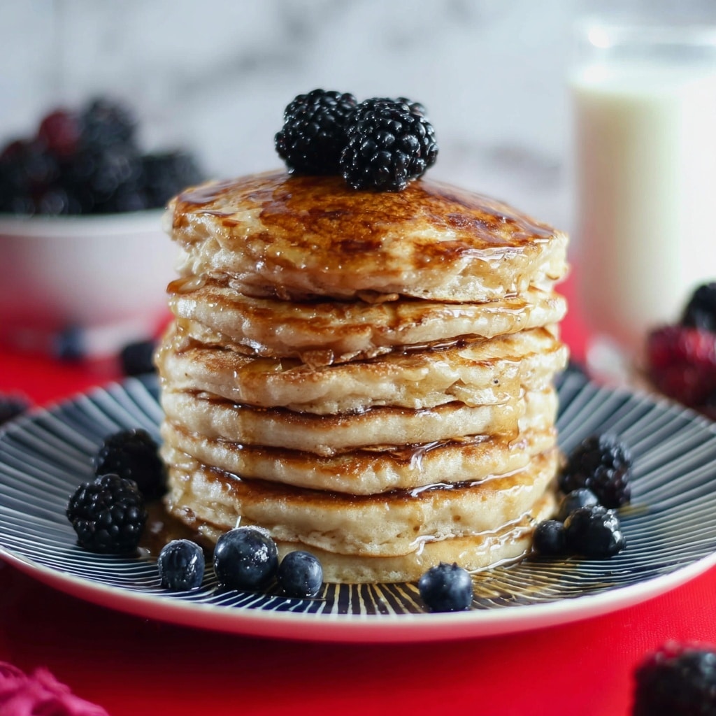 Healthy Banana Oatmeal Pancakes Recipe - Recipe Image