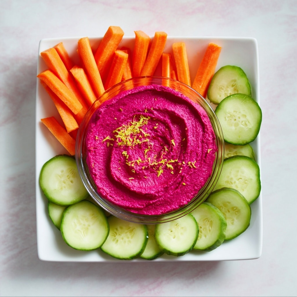 Roasted Beet Hummus Recipe