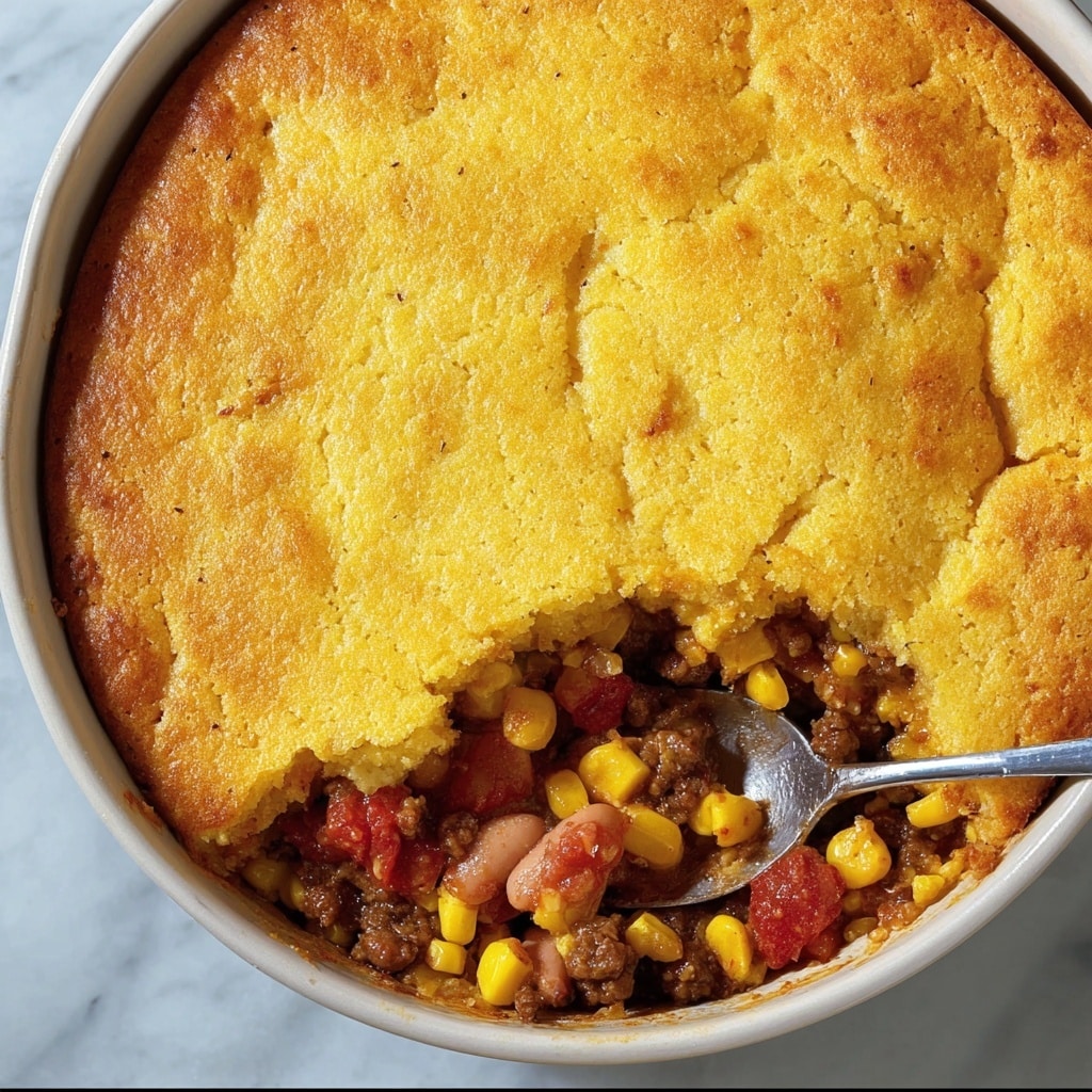 Cowboy Cornbread Casserole Recipe - Recipe Image