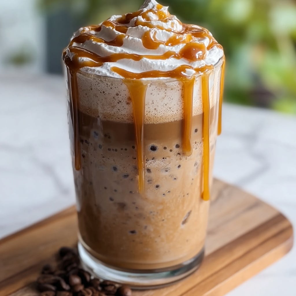 Caramel Iced Coffee Protein Shake Recipe - Recipe Image